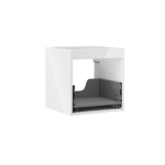 Praustuvo spintelės korpusas Mexen Box-A, 45 cm, 1 stalčius, White glossy