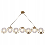 Iluminar Lunares 117cm auksinė pakabinama Led lubinė lempa