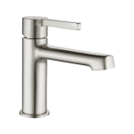 Praustuvo mai&scaron;ytuvas Laveo Alita Low su klik-klak, Brushed nickel