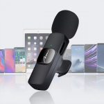 Belaidžių atlapinių mikrofonų rinkinys Media Tech Micro-Mic Duo MT416 Dvigubas belaidis triuk&scaron;mo slopinimas USB‑C/Lightning