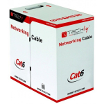 Techly Cat 6 U/utp Cca tinklo kabelis, 1m, mėlynas