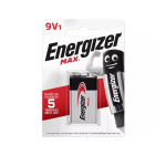 Energizer Max 9v 6lr61 &scaron;arminė baterija, 1 vnt. lizdinėje pakuotėje
