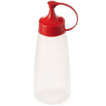 Butelis su dozatoriumi ir dangteliu / dozatoriaus padažo talpykla 525 ml