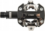 Look X-track Mtb pedalai pilki su blokais