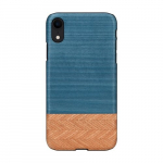 Man & Wood džinsinės mėlynos spalvos dėklas skirtas Apple iPhone XR