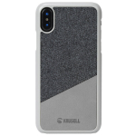 Krusell Tanum dėklas skirtas Apple iPhone XS Max, pilkas