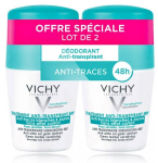 Vichy 48 val. intensyvus rutulinis antiperspirantas-dezodorantas 2 x 50 ml