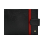 Piniginė vyrams Rovicky N01L-RVTP RFID N01LRVTPRFID400055903051093029, Juoda + raudona