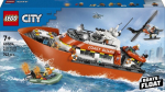 60504 &bdquo;LEGO&reg; City&ldquo; pakrantės gelbėtojų kateris ir sraigtasparnis