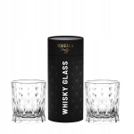 Bohemia Prestige Conte stiklinės viskiui, 340ml, 2 vnt., dovanų dėžutė