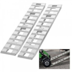 183 &times; 38 cm aliuminių pakrovimo rampų pora &ndash; 6 kg, 120 kg vienai rampai