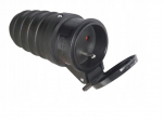 Guminis prailgintuvo lizdas 2p+z 16a 250v Ip44