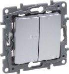 Legrand Niloe Selection jungiklis schodowy aliuminio 762102