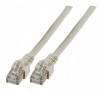 Patchcord Sf/utp kat.5e, 0.25m, pilkas, Pvc