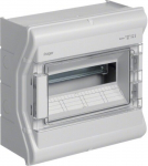 Hager Vector Ve112l: Hermetinė, pavir&scaron;inė elektros skydinė, 1x12 moduliai, Ip65