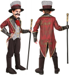 &bdquo;SINISTER RINGMASTER&ldquo; (striukė su liemene, kaukolės žabo, pir&scaron;tinės, kepurė)