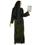 &bdquo;DEMON NUN&ldquo; (tunika, gobtuvas su apykakle, &scaron;ydo pir&scaron;tinės, karoliai)