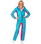 &bdquo;AZURE METALLIC ELECTRONIC DANCE MUSIC PARTY FASHION SPORTINIS KOSTIUMAS&ldquo; (striukė, kelnės)