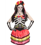 Juodos pir&scaron;tinės su skeletu, 50 cm