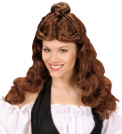 WESTERN BELLE WIG brown - in box