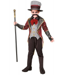 &bdquo;SINISTER RINGMASTER&ldquo; (striukė su liemene, kaukolės žabo, pir&scaron;tinės, kepurė)