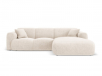 L formos mink&scaron;tas kampas Micadoni Home Nolio, Light Beige