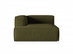 Modulinė sofa Micadoni Home Mic_CHL_88_F1_Nuria6, tamsiai žalia