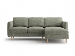 L formos mink&scaron;tas kampas Micadoni Home Eden, Moss Green Melange