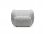 Fotelis krėslas Micadoni Kate, Light Grey Melange