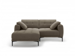 L formos mink&scaron;tas kampas Micadoni Home Bemy, Grey Brown