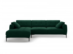 L formos mink&scaron;tas kampas Micadoni Home Bemy, Bottle Green