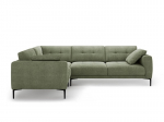 L formos mink&scaron;tas kampas Micadoni Home Bemy, Dark Olive Green