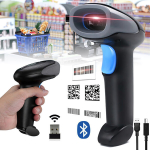 Belaidis rankinis brūk&scaron;ninių kodų skaitytuvas 1D/2D/QR, 1 vnt.