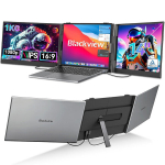 &bdquo;Blackview DCM6&ldquo; 14 colių IPS FHD 1080P dvigubo ekrano itin plonas, akis apsaugantis ne&scaron;iojamojo kompiuterio ekranas, skirtas 13&ndash;17,3 colių kompiuteriams.