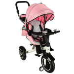 Trike Fix V3 3‑i‑1 vaiki&scaron;kas triratis, rožinis