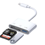 Kortelių skaitytuvas SD / TF / USB, 480Mbps