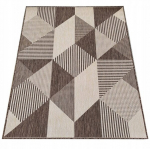 Rudis kilimas Zara 200x290 cm, dvipusis, polipropileno