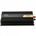 Maitinimo keitiklis, grynos sinusinės bangos, 2500W, DC 12V į AC 230V, LCD ekranas, nuotolinio valdymo pultas