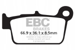 Stabdžių kaladėlės Ebc Rieju Marathon Pro 125 (2011-2014)