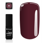 Hibridinis nagų lakas Silcare Flexy 83 Real You red 4,5 g ilgalaikis