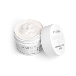 Nagaii formavimo gelis Excellent Claresa Rubber Gel 10 pieno baltos spalvos, didelio tankio, UV/LED