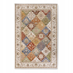 Villeroy & Boch Pierre vidaus ir lauko kilimas 200x285 cm &ndash; kreminis įvairiaspalvis, rytieti&scaron;ko dizaino