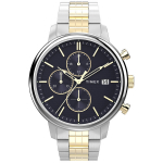 Vyri&scaron;kas laikrodis Timex Tw2w13300 sidabrinis, klasikinio stiliaus