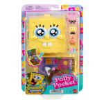 Mikro žaidimų rinkinys Polly Pocket SpongeBob partnerystės kompakti&scaron;kas su mikro SpongeBob ir Patrick
