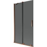 Vonios sienelė Mexen Velar, 100 x 150 cm, Rose gold/Graphite
