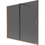 Vonios sienelė Mexen Velar, 170 x 150 cm, Brushed copper/Graphite