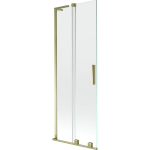 Vonios sienelė Mexen Velar L, 70 x 150 cm, Gold/Transparent