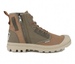 Vyri&scaron;ki sportbačiai Palladium Pampa Detroit Zip _ ruda _ žalia