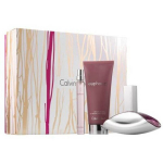 Dovanų rinkinys Calvin Klein Euphoria moterims 100 ml EDP + kūno losjonas 200 ml + mini EDP 10 ml