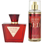 Dovanų rinkinys Guess Seductive Red EDT 75 ml ir kūno dulksna 125 ml, gėlių&ndash;vaisių, jausmingi, ilgai i&scaron;liekantys